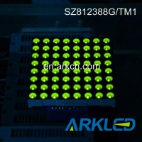 factory price Arkled brand 1.5 inch 8x8 green color Dot Matrix LED Display for elevator